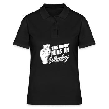 Whisky Whiskey - Polo Femme - noir - Devant - Ailine (174cm)