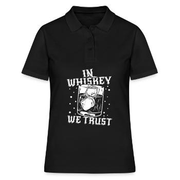 Whisky Whiskey - Polo Femme - noir - Devant - Ailine (174cm)