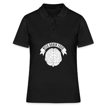 Psychologie Psychologue - Polo Femme - noir - Devant - Ailine (174cm)