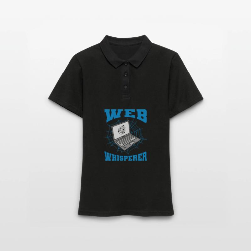Web Developer Web Developer Funny Women's Polo Shirt