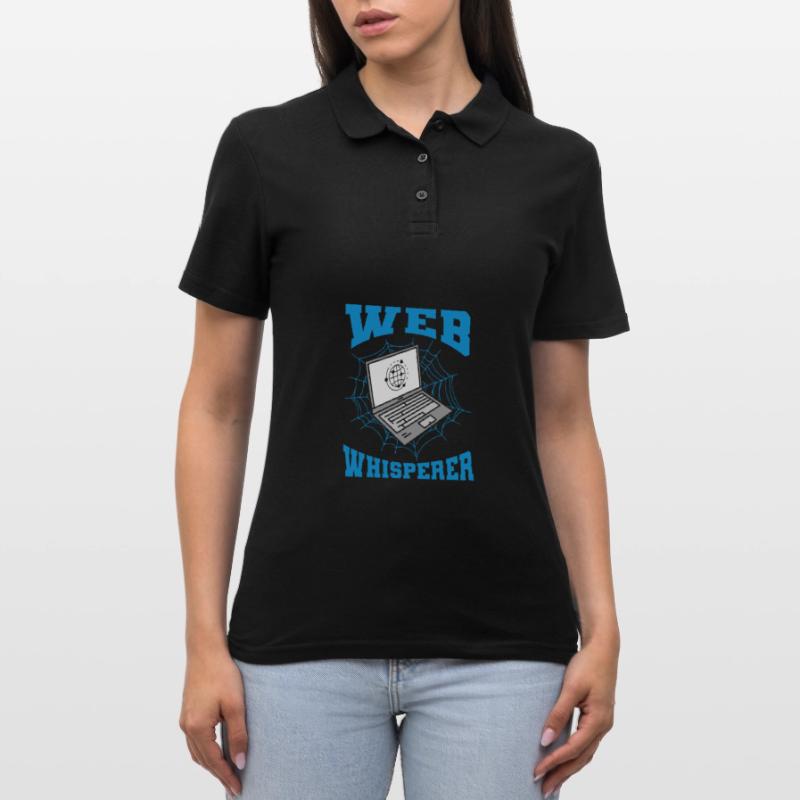 Web Developer Web Developer Funny Women's Polo Shirt
