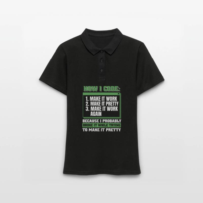 Developer, Coder, Programmer Women's Polo Shirt