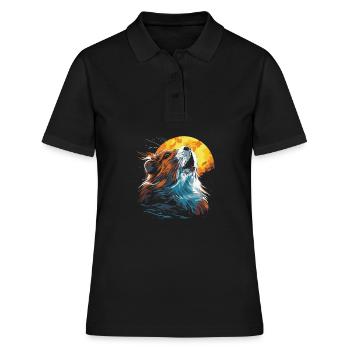 Cochon d’Inde Cochon d’Inde Soleil - Polo Femme - noir - Devant - Ailine (174cm)