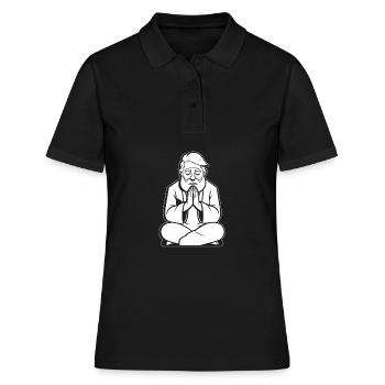 Christ Christentum - Frauen Polo Shirt - Schwarz - Vorne - Ailine (174cm)