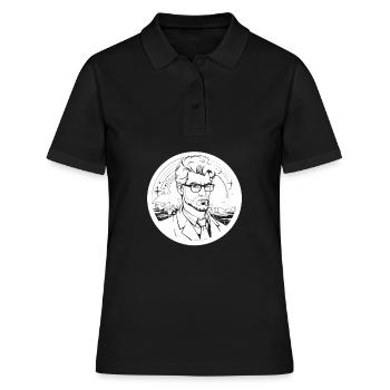 Data Science Data Analyst - Frauen Polo Shirt - Schwarz - Vorne - Ailine (174cm)