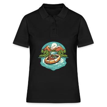 Rafting - Polo Femme - noir - Devant - Ailine (174cm)