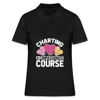 Infirmier - Polo Femme - noir - Devant - Ailine (174cm)