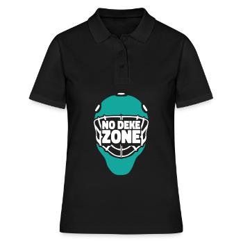 Hockey sur glace Gardien de but Gardien de but - Polo Femme - noir - Devant - Ailine (174cm)