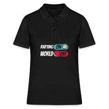 Rafting Rafting sur World Off - Polo Femme - noir - Devant - Ailine (174cm)