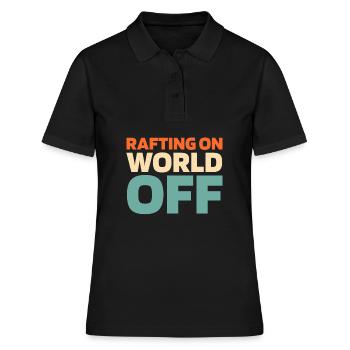 Rafting Rafting sur World Off - Polo Femme - noir - Devant - Ailine (174cm)
