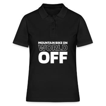VTT VTT VTT - Polo Femme - noir - Devant - Ailine (174cm)