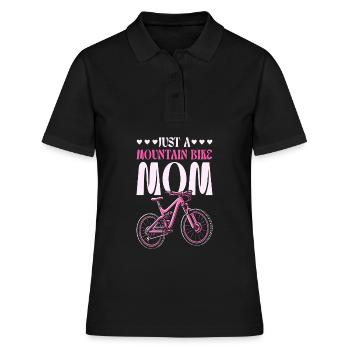 VTT VTT VTT écrou - Polo Femme - noir - Devant - Ailine (174cm)