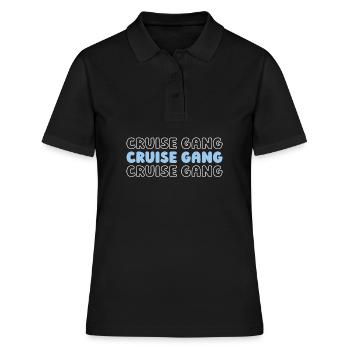 Crucero - Camiseta polo mujer - negro - delante - Ailine (174cm)