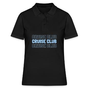 Kreuzfahrt - Frauen Polo Shirt - Schwarz - Vorne - Ailine (174cm)