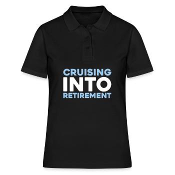 Kreuzfahrt - Frauen Polo Shirt - Schwarz - Vorne - Ailine (174cm)