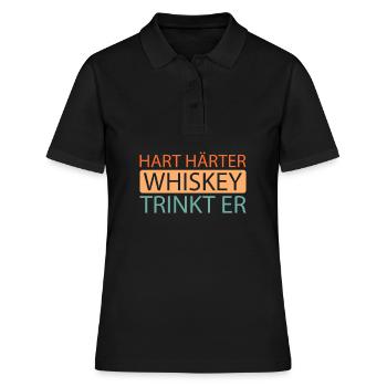 Whisky Whiskey - Polo Femme - noir - Devant - Ailine (174cm)