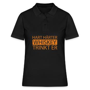 Whisky Whiskey - Polo Femme - noir - Devant - Ailine (174cm)
