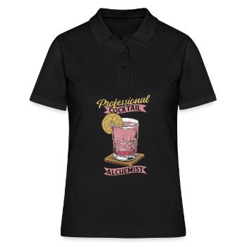 Barman Barman - Polo Femme - noir - Devant - Ailine (174cm)
