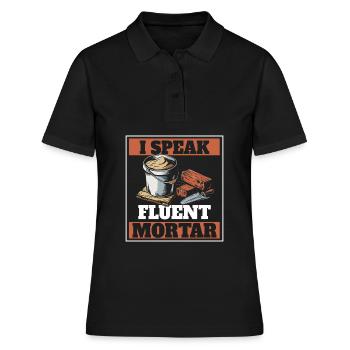 Bricklayer - Women's Polo Shirt - black - Front - Ailine (174cm)