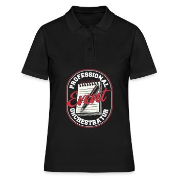 Event planner - Women's Polo Shirt - black - Front - Ailine (174cm)