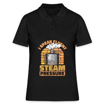 Boiler operators - Women's Polo Shirt - black - Front - Ailine (174cm)