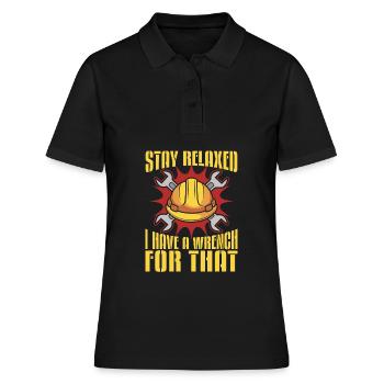 Engineer - Women's Polo Shirt - black - Front - Ailine (174cm)