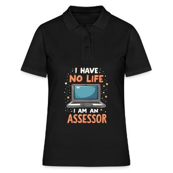 Censor - Women's Polo Shirt - black - Front - Ailine (174cm)