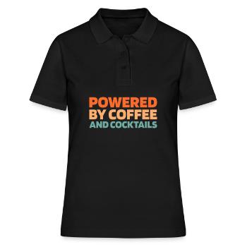 Barman Barman Café - Polo Femme - noir - Devant - Ailine (174cm)