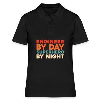 Engineer - Women's Polo Shirt - black - Front - Ailine (174cm)