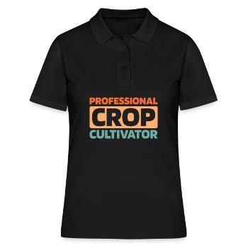 Agriculteur Agriculteur - Polo Femme - noir - Devant - Ailine (174cm)