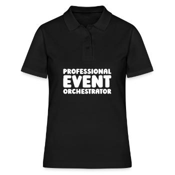 Event planner - Women's Polo Shirt - black - Front - Ailine (174cm)