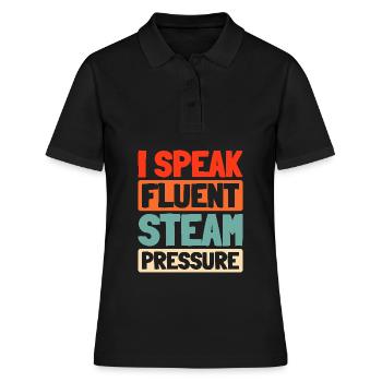 Boiler operators - Women's Polo Shirt - black - Front - Ailine (174cm)