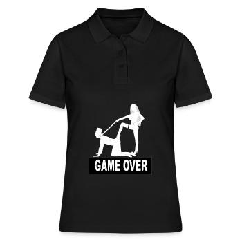 Soirée Bachelorette JGA - Polo Femme - noir - Devant - Ailine (174cm)