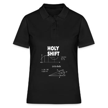 Science physique Science Science cadeau - Polo Femme - noir - Devant - Ailine (174cm)