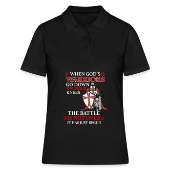 Le christianisme cadeau - Polo Femme - noir - Devant - Ailine (174cm)