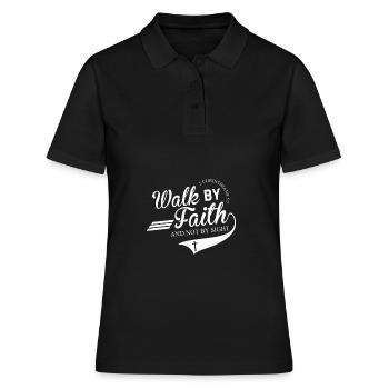 Cadeau du christianisme - Polo Femme - noir - Devant - Ailine (174cm)