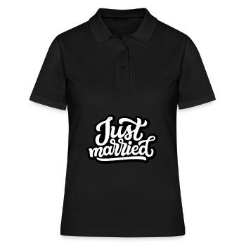Marié / Mariage / Mariage - Polo Femme - noir - Devant - Ailine (174cm)
