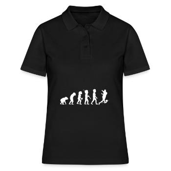 Football evolution - Women's Polo Shirt - black - Front - Ailine (174cm)