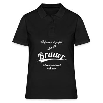 Brauer - Frauen Polo Shirt - Schwarz - Vorne - Ailine (174cm)