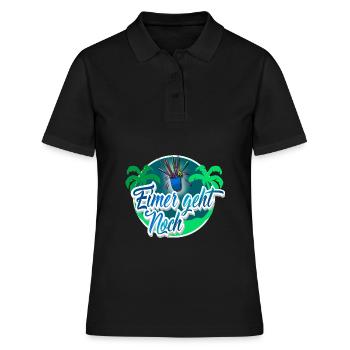 Eimer Geht Noch Eimer Saufen Mallorca - Frauen Polo Shirt - Schwarz - Vorne - Ailine (174cm)