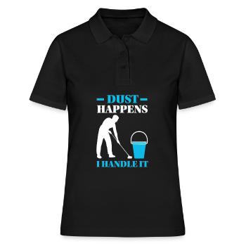 Week of Appreciation for Housekeeping - Women's Polo Shirt - black - Front - Ailine (174cm)