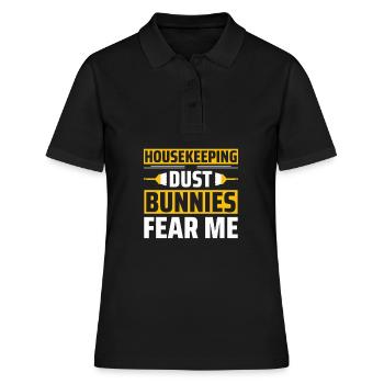 Week of Appreciation for Housekeeping - Women's Polo Shirt - black - Front - Ailine (174cm)