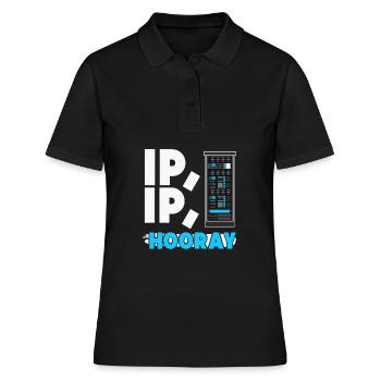 Administrateur réseau Administrateur système Réseau - Polo Femme - noir - Devant - Ailine (174cm)