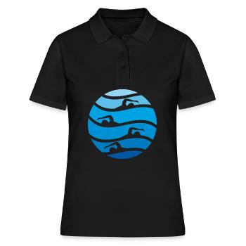 6061912 127730250 natation - Polo Femme - noir - Devant - Ailine (174cm)