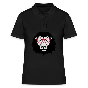 verres lion de lion - Polo Femme - noir - Devant - Ailine (174cm)