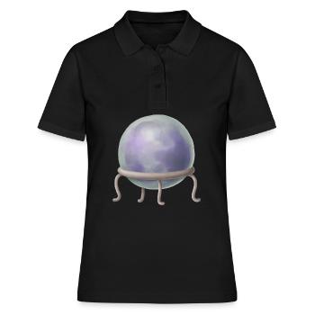 Balle de la voyante Mystic Design - Polo Femme - noir - Devant - Ailine (174cm)