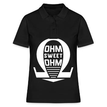Électroniciens Electricité Électricité Cadeau - Polo Femme - noir - Devant - Ailine (174cm)