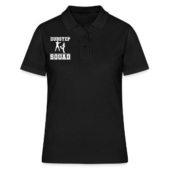Dubstep-Liebhaber Tanz-Entertainer - Frauen Polo Shirt - Schwarz - Vorne - Ailine (174cm)