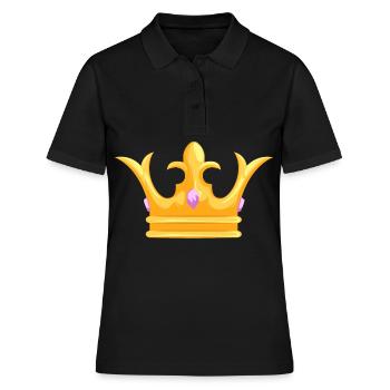 Couronne - Couronne - Polo Femme - noir - Devant - Ailine (174cm)