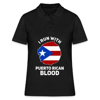 Porto Rico - Polo Femme - noir - Devant - Ailine (174cm)